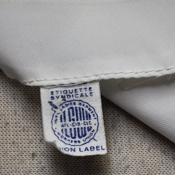 Vintage 50s 60s ILGWU Unoin Made Crinoline Modest Wedding Grad Dress Gown S - Picture 13 of 13